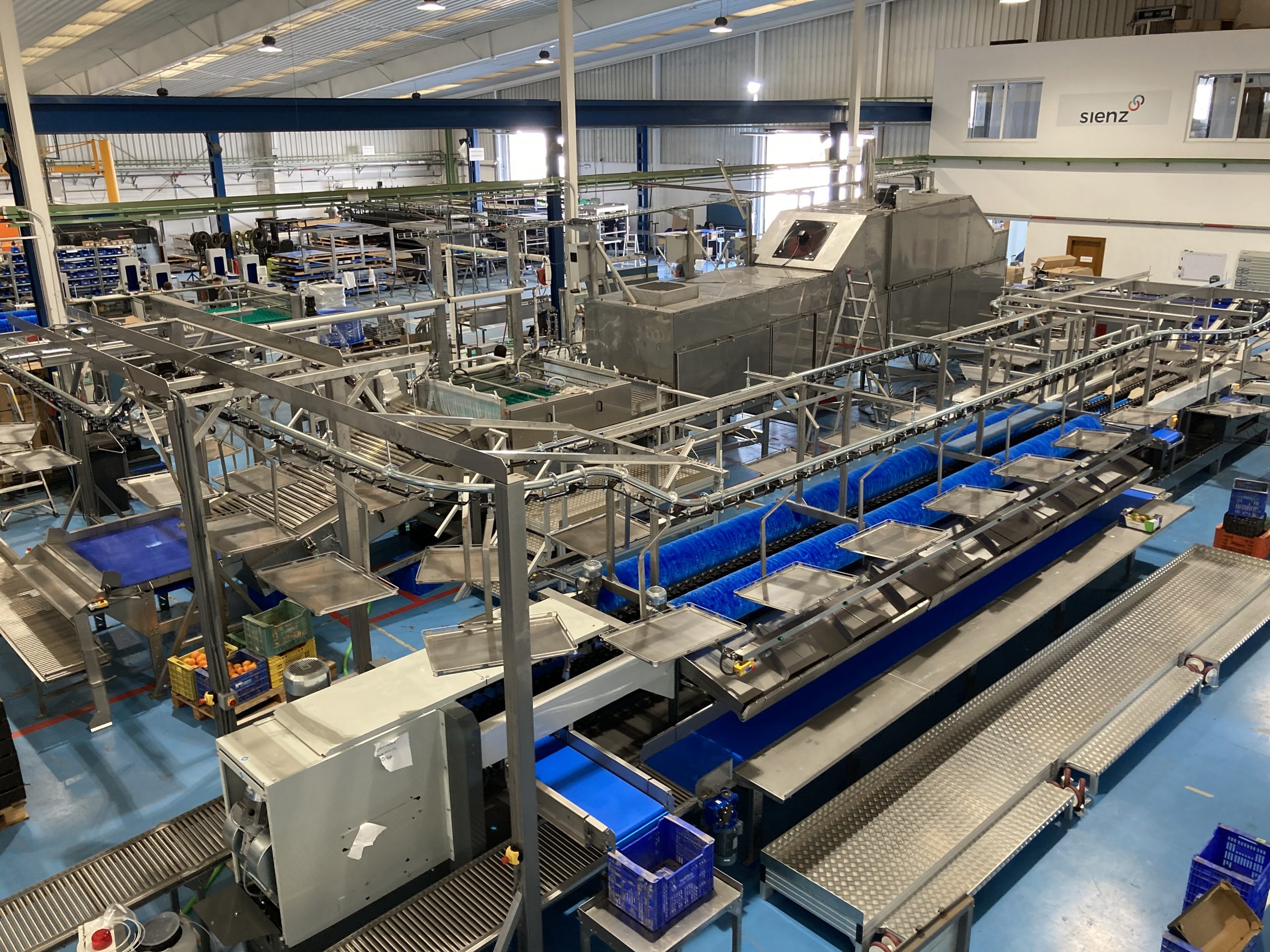 First operating packing line Apeel/Sienz in South America